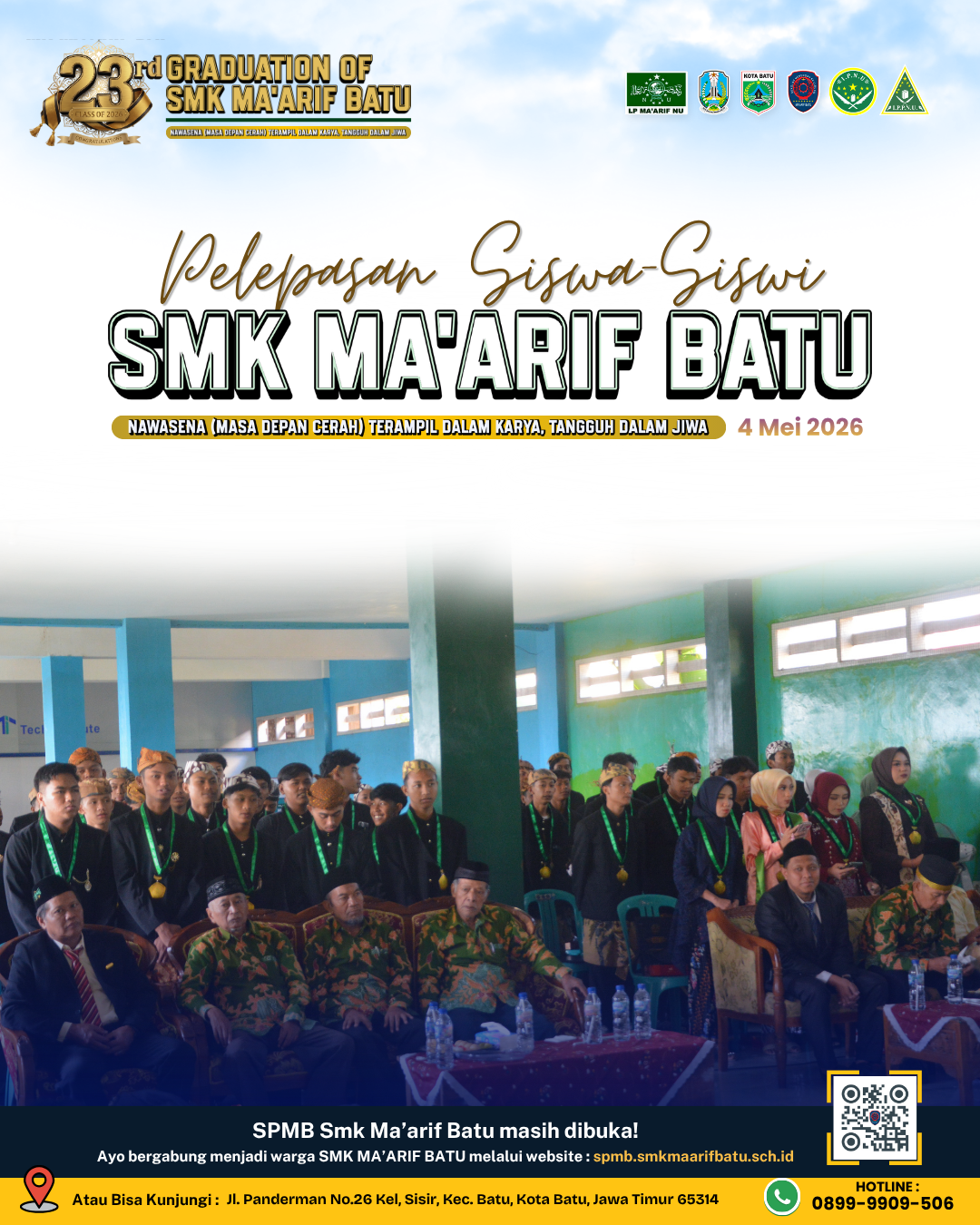 Pelepasan Siswa Siswi Smk Ma'arif Batu